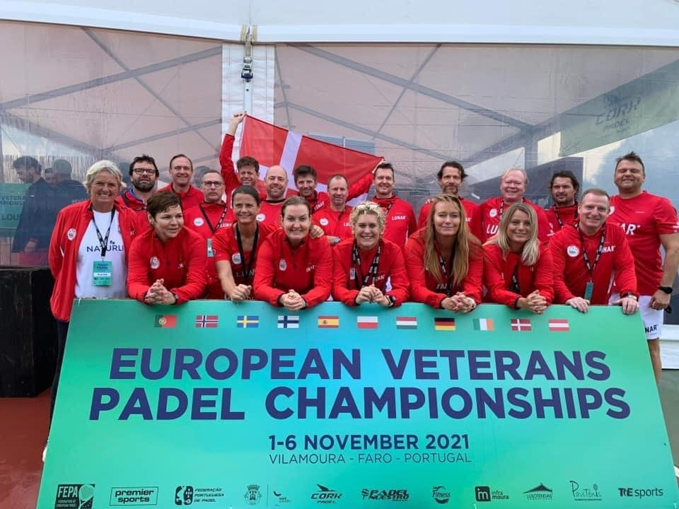Holdet til veteran EM 2021