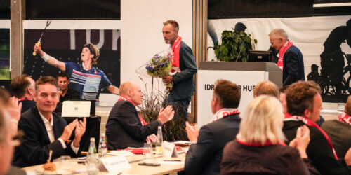 Dansk Padel Forbunds formand, Frederik Bentler, til DIF's repræsentantskabsmøde d. 3. oktober 2025.